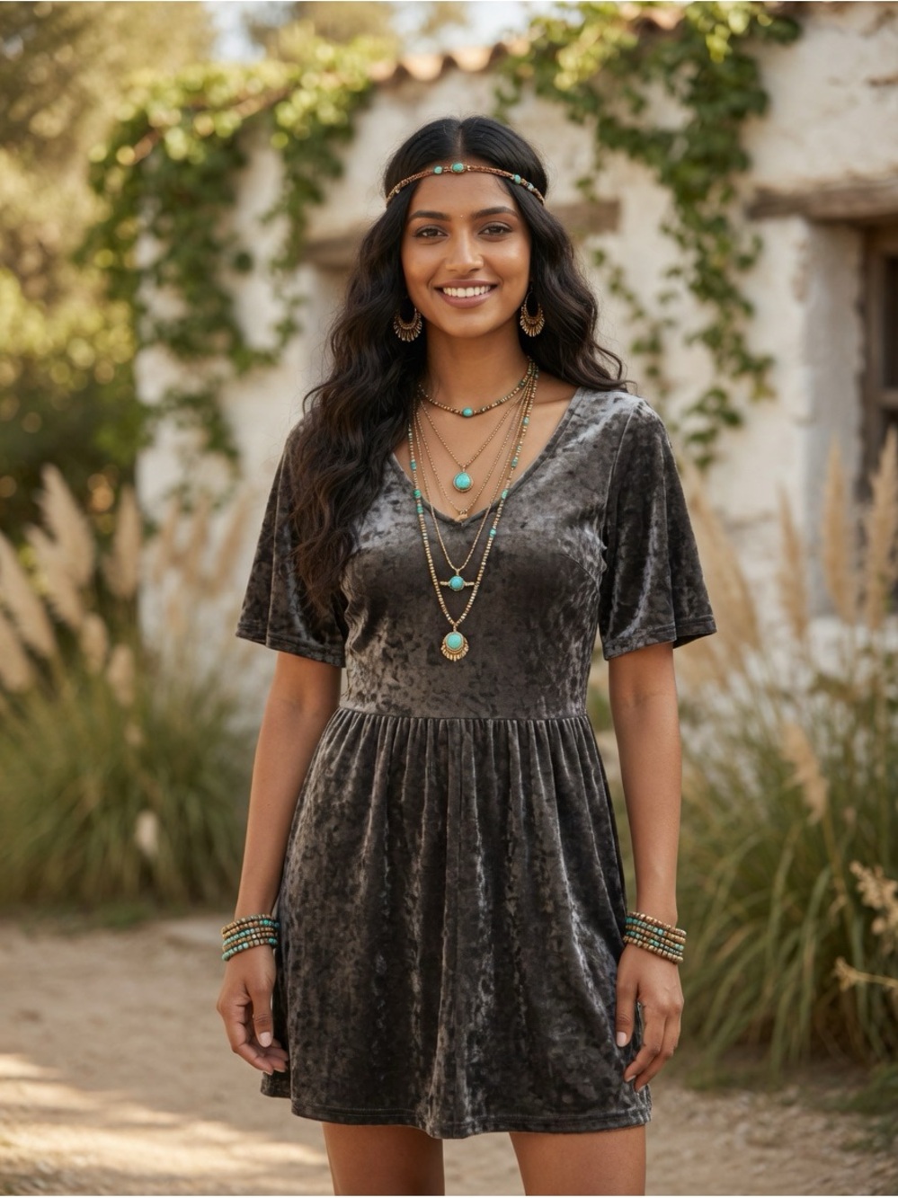 American Eagle Soft & Sexy Green Crushed Velvet Mini Dress Size XXS